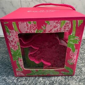 Lilly Pulitzer Cookie Cutter Set Elephant • Monkey • Palm Tree NIB